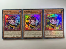 3 x Wannabee! CYAC-EN031 Super Rare 1st Edition YuGiOh Playset NM - Image 1