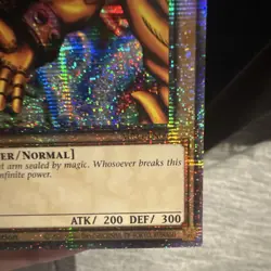 Konami Yu-Gi-Oh! Right Arm of the Forbidden One MP24-EN004 QCR Holo 1st - Image 2