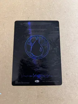 Island (Phyrexian) - (Oil Slick Raised Foil) Phyrexia: All Will Be One Foil - Image 1