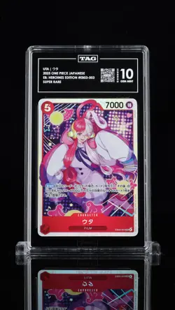 TAG 10 Uta EB03-003 - One Piece Japanese Heroines Edition - Super Rare - Image 1