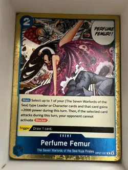OP07-057 Perfume Femur English R One Piece TCG Card Game - Image 1