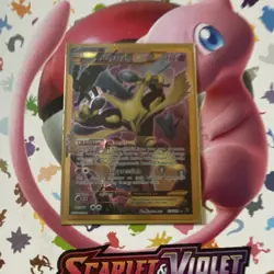 Pokemon TCG Alakazam EX 125/124 Fates Collide Secret Rare Holo English 160HP - Image 1