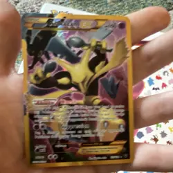 Pokemon TCG Alakazam EX 125/124 Fates Collide Secret Rare Holo English 160HP - Image 2