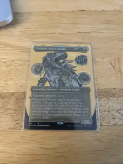 FOIL Gishath, Sun's Avatar (Foil Etched) SLD LP x1 MTG Magic: the Gathering - Image 1