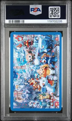 Queen Of Spades Alolan Vulpix Center Sapporo Playing Cards Pokemon PSA 9 - Image 2