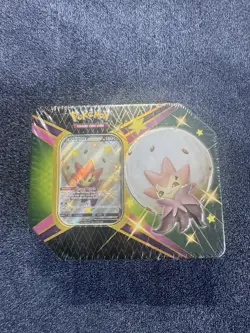 Pokemon TCG Shining Fates Eldegoss V Tin Collectible NEW Foil Card Booster Pack - Image 1