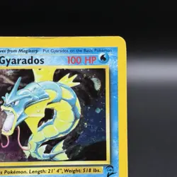 Gyarados 007/130 Base Set 2 Holo Rare Pokemon Card Unlimited Vintage 2000 WOTC - Image 2