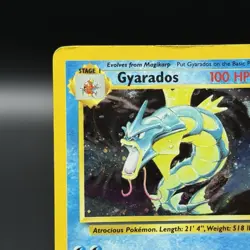 Gyarados 007/130 Base Set 2 Holo Rare Pokemon Card Unlimited Vintage 2000 WOTC - Image 3