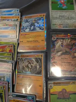 Pokemon TCG SV 151 Bulk Lot With 99 Cards 91 Basic 5 Rev Holo 2 Holo 1 EX Holo - Image 3