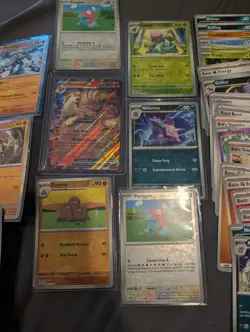 Pokemon TCG SV 151 Bulk Lot With 99 Cards 91 Basic 5 Rev Holo 2 Holo 1 EX Holo - Image 4