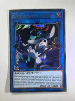 Silhouhatte Rabbit CH02-EN048 Ultra Rare 1st Edition YuGiOh Card NM - Image 1