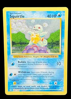 Pokemon Squirtle #001/034 CLB: Trading Card Game Classic (Read Description) 🔥 - Image 2