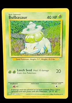 Pokemon Bulbasaur #001/034 CLV: Trading Card Game Classic (Read Description) 🔥 - Image 2