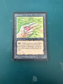MtG Deathgrip: Beta NM/LP ACTUAL PHOTOS! - Image 1