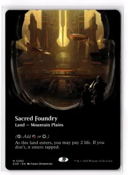 Sacred Foundry (Borderless) 282 Edge of Eternities Normal NM - Image 1
