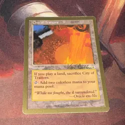 City Of Traitors X1 Mtg World Championships Lp - Image 1
