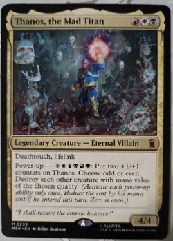Thanos, the Mad Titan Marvel Super Heroes Regular NM - Image 1