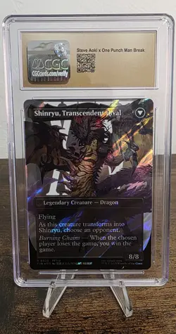 💎 CGC Pristine 10 MTG Final Fantasy 0529 Zenos yae Galvus/Shinryu Surge Foil 💎 - Image 2