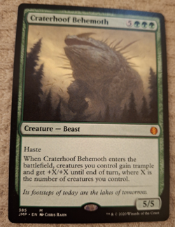 Craterhoof Behemoth Jumpstart (#385) NM MTG English - Image 1