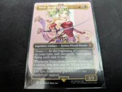 MTG Magic the Gathering Terra, Herald of Hope Borderless FIC! - Image 1