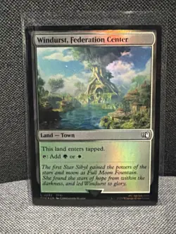 Windurst, Federation Center Final Fantasy Foil - Image 1