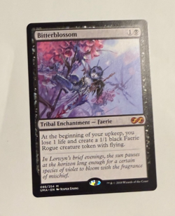 MTG Bitterblosson Mythic Ultimate Masters 085/254 LP-NM Faerie Tribal - Image 1