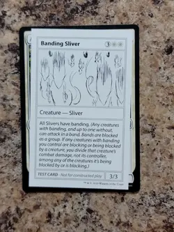 [1x] Banding Sliver (No PW Symbol) Near Mint, English Mystery Booster - Image 1