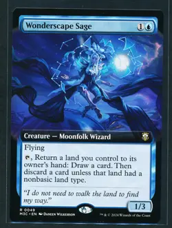 Wonderscape Sage - Extended - Magic MTG 2024 Modern Horizons III Commander NM/M - Image 1