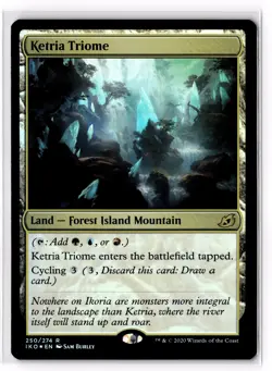 Ketria Triome 250 Ikoria: Lair of Behemoths Foil NM - Image 1