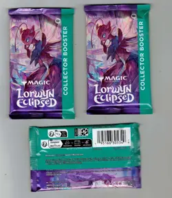 3- LORWYN ECLIPSED COLLECTOR BOOSTER PACKS MAGIC Factory Sealed - Image 1