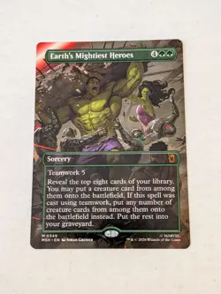 Earth's Mightiest Heroes (Borderless) Marvel Super Heroes Regular - Image 1