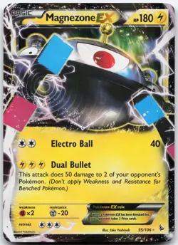 Magnezone EX 35/106 Holo EX Rare Flashfire Pokemon Near Mint - Image 1
