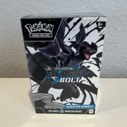 Pokemon TCG Scarlet & Violet Black Bolt Booster Bundle Box 6 Packs English - Image 1
