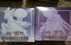 Lot of (2) Pokemon TCG Chilling Reign Elite Trainer Boxes SEALED ETB - Image 1