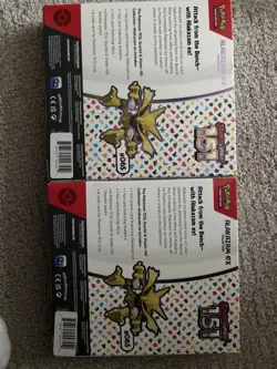 Pokemon 151 Scarlet & Violet Alakazam ex Collection Box TCG Sealed-Lot of 2 - Image 2