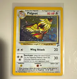 The Pokemon Company Pidgeot 014/130 Base Set 2 Holo Rare 80 HP Stage 2 (English) - Image 1