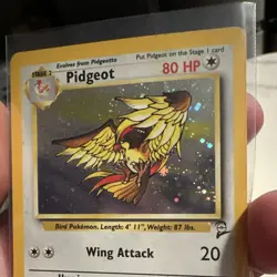 The Pokemon Company Pidgeot 014/130 Base Set 2 Holo Rare 80 HP Stage 2 (English) - Image 4