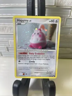 Pokemon TCG Happiny LV.8 14/17 HP60 Moderately Played - Image 1