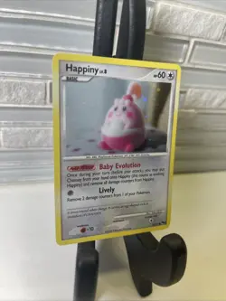 Pokemon TCG Happiny LV.8 14/17 HP60 Moderately Played - Image 2
