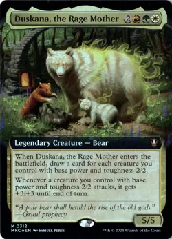 Duskana The Rage Mother NM* FOIL EXTENDED Murders At Karlov Manor 312-UnltdCards - Image 1