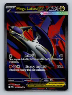 Pokemon ME01: Mega Evolution #163/132 Mega Latias ex - Image 1