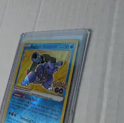 Pokemon TCG Radiant Blastoise 018/078 Pokemon GO Radiant Rare Holo Eng HP 150 - Image 5
