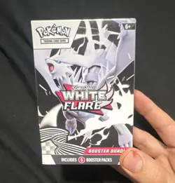 Pokemon TCG Scarlet & Violet White Flare Booster Bundle 6 Packs English - Image 1