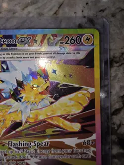 Pokemon TCG Jolteon ex 153/131 SV Prismatic Evolutions SIR Holo ENG Near Mint - Image 3