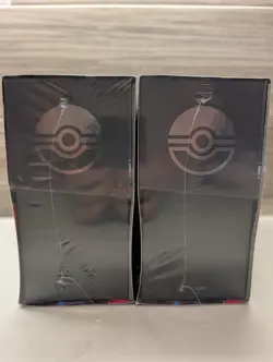 Pitch Black Elite Trainer Box ETB Pokemon Center (Lot of 2) one with tear - Image 3