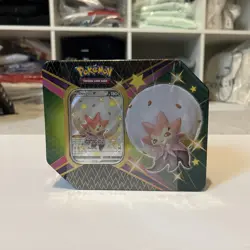 Pokemon TCG Shining Fates Tin Eldegoss V Factory Sealed 820650829505 - Image 1