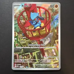 Riolu 010 Mega Evolutions Pokemon Center Stamped NM - Image 1