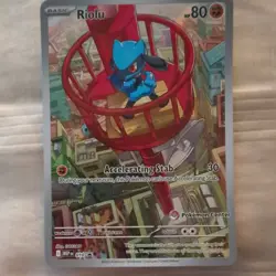 Riolu - 010 (Pokemon Center Exclusive) 010 Me: Mega Evolution Promo Holo - Image 1
