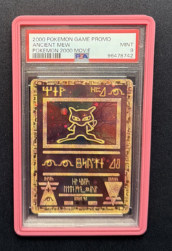 ANCIENT MEW PSA 9 Pokemon 2000 Movie Promo Holo TCG Vintage w/ GradedGuard case - Image 1