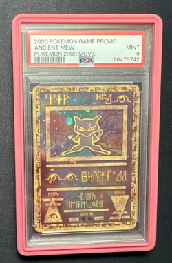 ANCIENT MEW PSA 9 Pokemon 2000 Movie Promo Holo TCG Vintage w/ GradedGuard case - Image 3